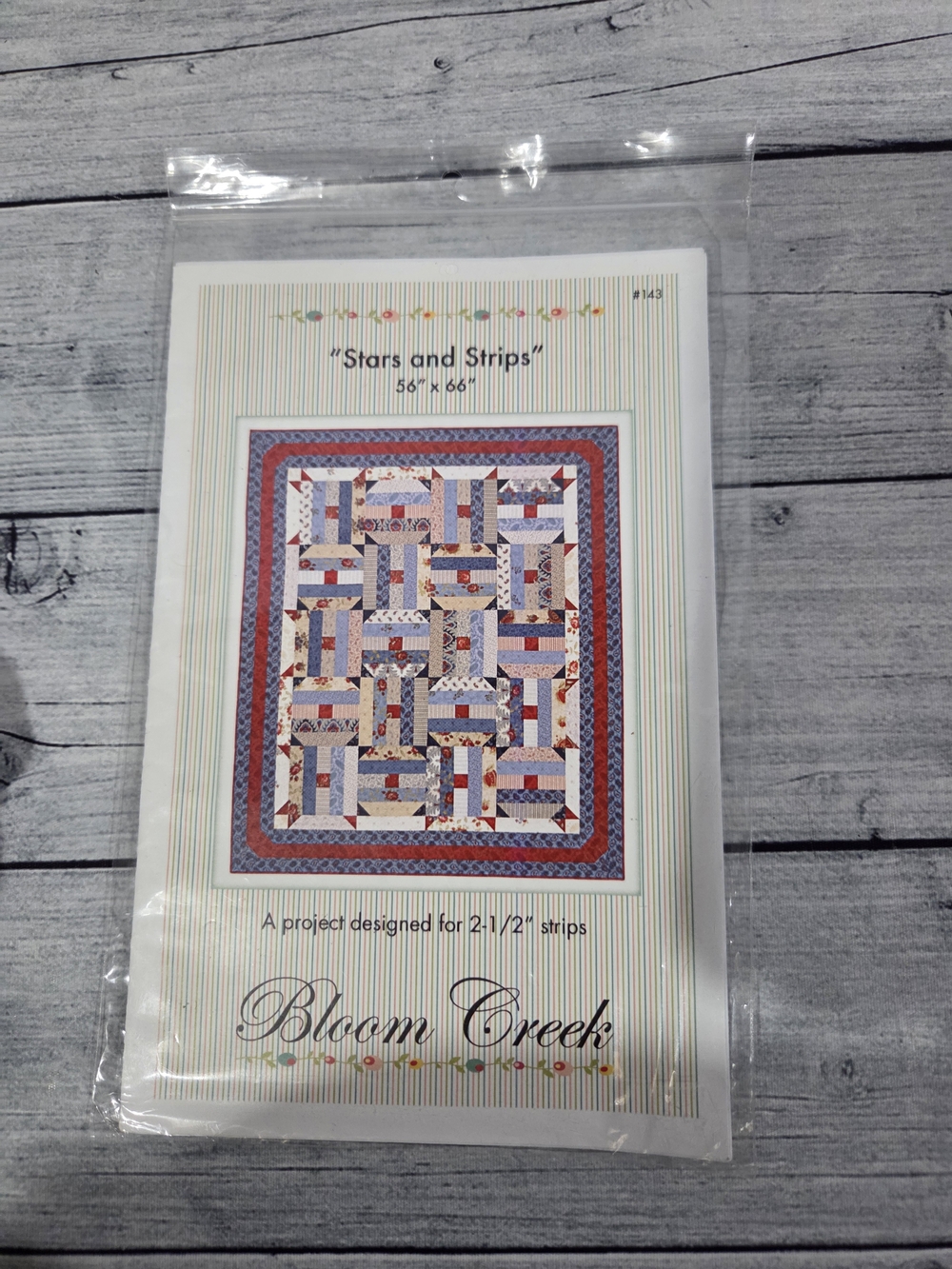 Bloom Creek Quilting Pattern Stars and Strips